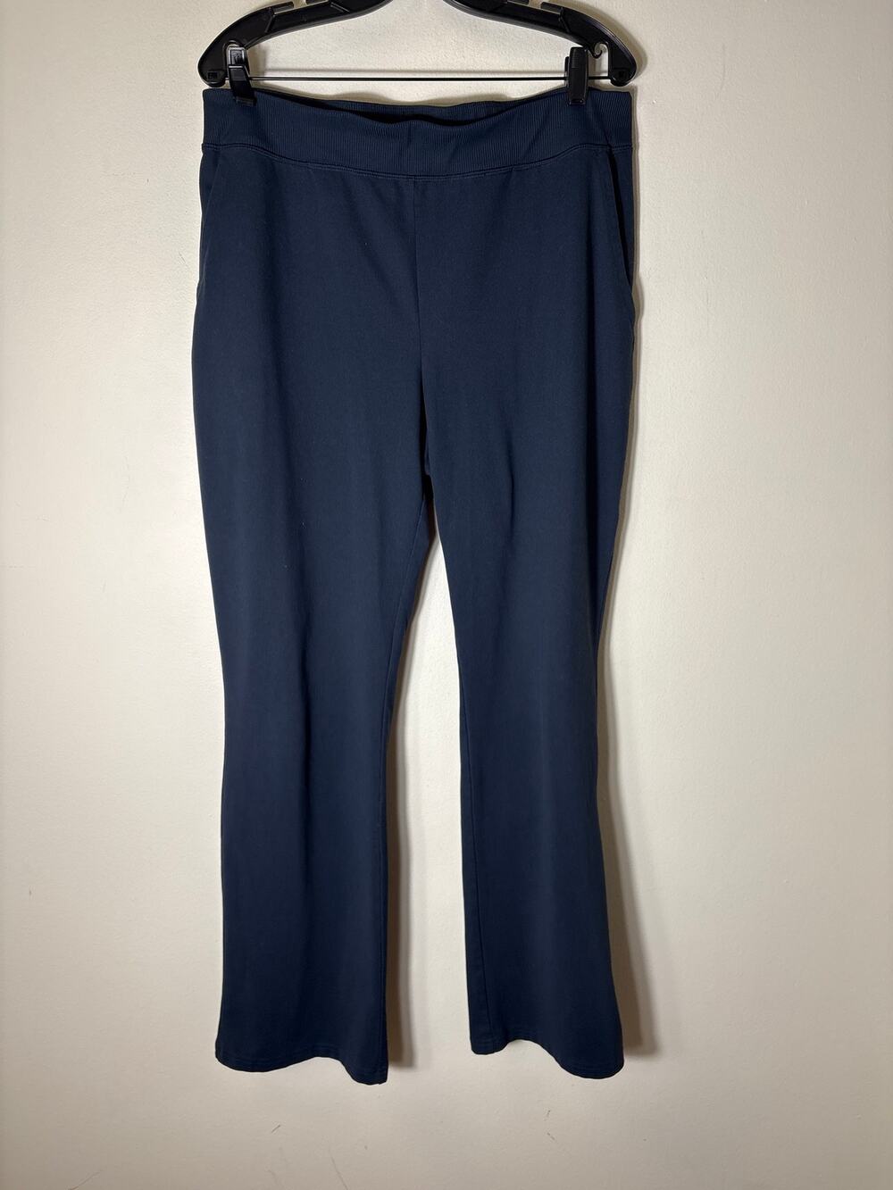 Lands End Navy Sport Pants Sz L